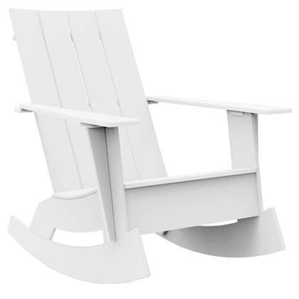 Loll Designs Adirondack schommelstoel cloud white