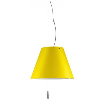 Luceplan Costanzina hanglamp up&down Smart Yellow