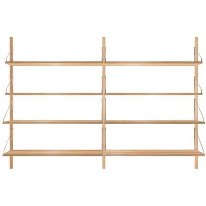 Frama Shelf Library H1148 Double wandkast natural oiled