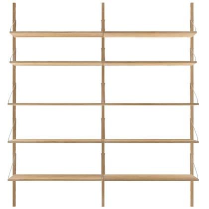 Frama Shelf Library H1852 Double wandkast natural oiled