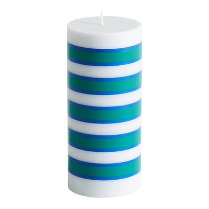 HAY Column Kaars S - Light Grey/Blue/Green