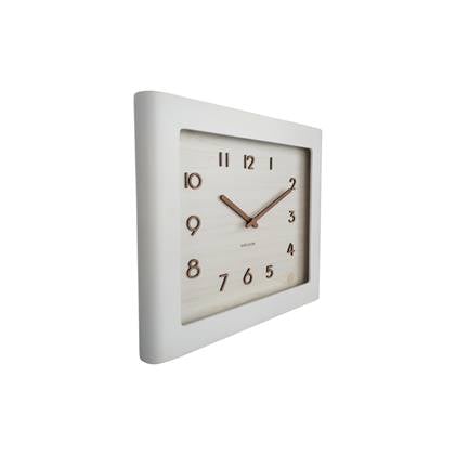 Karlsson Wall Clock Sole Squared Frame