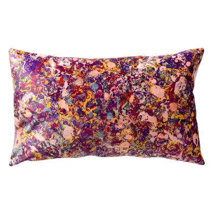 Dutch Decor sierkussen KIOMI - 30x50 cm Festival Fuchsia