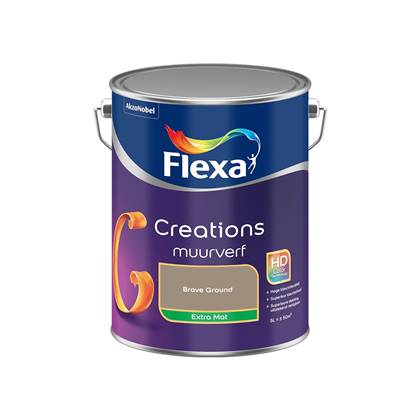 Flexa Creations - Muurverf Extra Mat - Brave Ground - 5L
