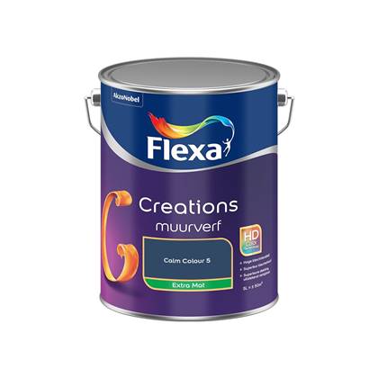 Flexa Creations - Muurverf Extra Mat - Calm Colour 5 - 5L