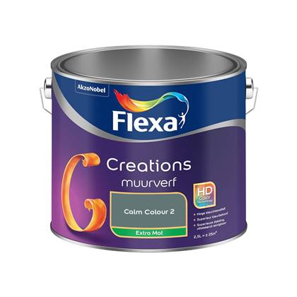 Flexa Creations - Muurverf Extra Mat - Calm Colour 2 - 2.5L