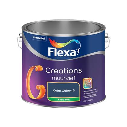 Flexa Creations - Muurverf Extra Mat - Calm Colour 5 - 2.5L