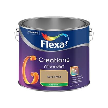 Flexa Creations - Muurverf Extra Mat - Sure Thing - 2.5L