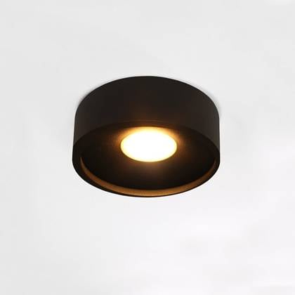 Artdelight Plafondlamp Orlando Ø 14 cm zwart