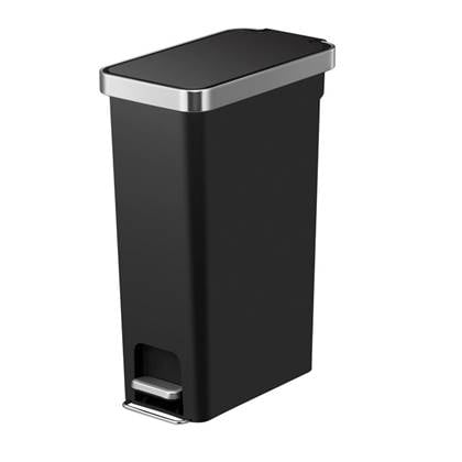 EKO - Hana Slim pedaalemmer 40 liter Zwart