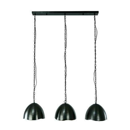 Kwik hanglamp spiegel metaal zwart 3L