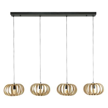 Pepyn hanglamp 4L hout