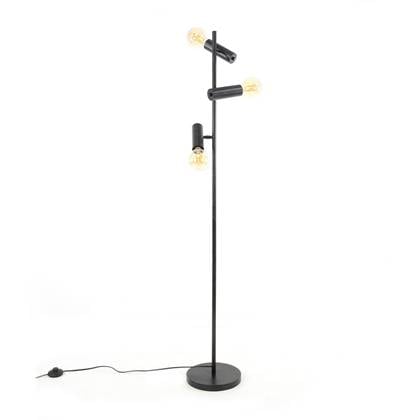 Barnsley vloerlamp 3L 155 cm charcoal