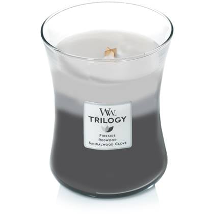 WoodWick - WW Trilogy Warm Woods Medium Candle Multicolor
