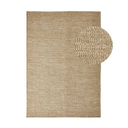 by fonQ Mellow Wollen Vloerkleed 160 x 230 cm - Taupe