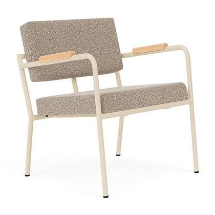 FÉST Monday fauteuil met amleuning sand|naturel Alpine 01 natural