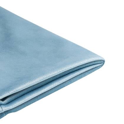 Beliani  FITOU - Bekleding bed - Lichtblauw - 90 x 200 cm - Fluweel