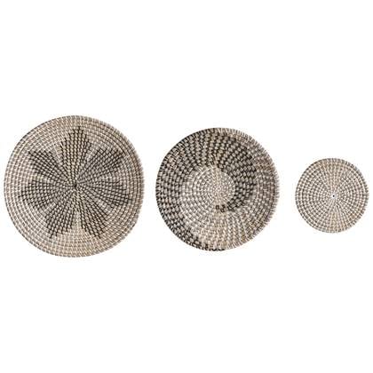 Beliani - CANTHO - Wanddecoratie - Naturel - Zeewier Beige