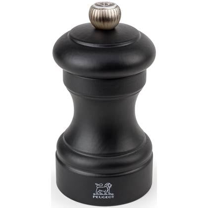 Peugeot Bistro zoutmolen 10 cm - mat zwart - beukenhout
