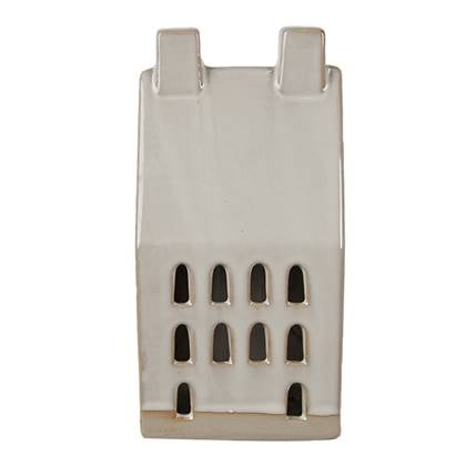 Clayre & Eef Decoratie Huis 15 cm Beige Porselein