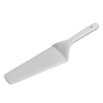 Clayre & Eef Taartschep 26x6x3 cm Wit Keramiek