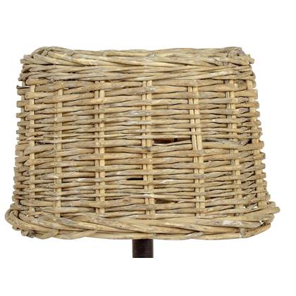 Clayre & Eef Lampenkap 25x18x16 cm Beige Rotan