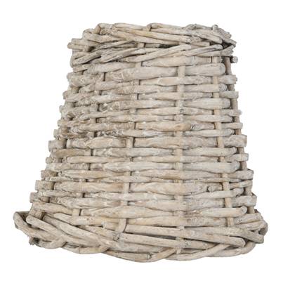 Clayre & Eef Lampenkap Ø 14x12 cm Bruin Rotan