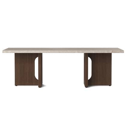 Audo Copenhagen Androgyne salontafel 120x45 donker eiken, Kunis