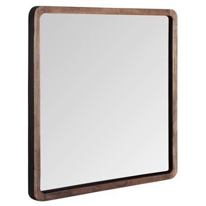 DTP Home Mirror Cosmo square,80x80x4 cm, recycled teakwood