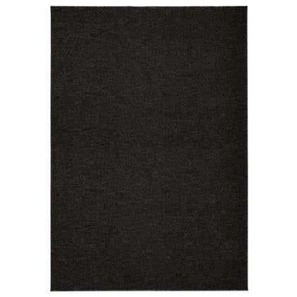 Tapeso Laagpolig vloerkleed Lush - - 140x200 cm Antraciet