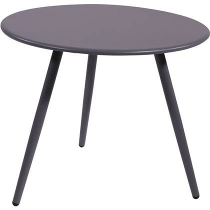 Lesli Living bijzettafel Rafael metaal 45 cm Grijs