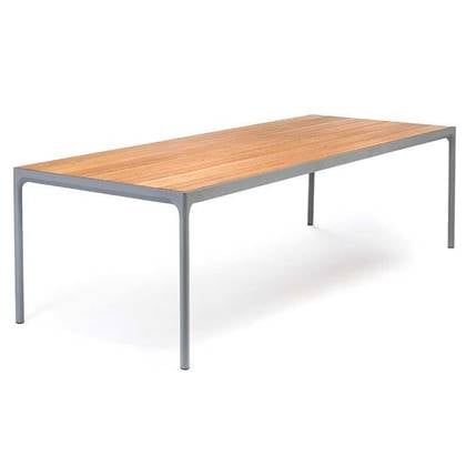 Four Outdoor tafel - aluminium grijs - 90 x 270 cm