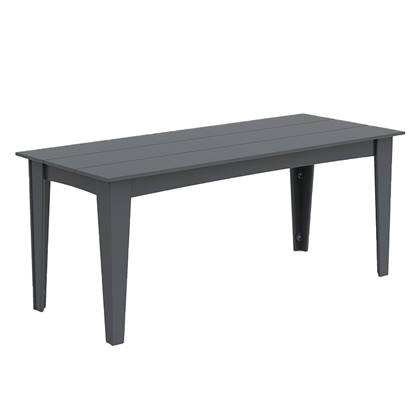 Loll Designs Alfresco tuintafel 182x76 Chargoal Grey