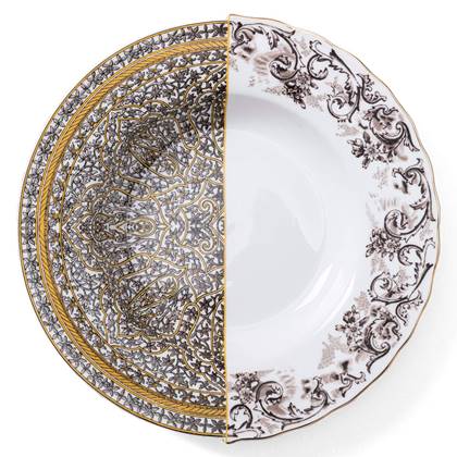 Seletti Hybrid diep bord Agroha Multicolor