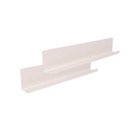Wandplank Wally ivoor - 2 stuks Crème