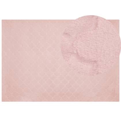 Beliani - GHARO - Shaggy vloerkleed - Roze - 160 x 230 cm - Polyester