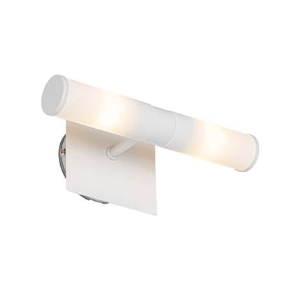 QAZQA Moderne badkamer wandlamp IP44 2-lichts - Bath Wit