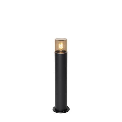 QAZQA odense - Moderne Staande Buitenlamp | Staande Lamp voor buiten - 1 lichts - H 50 cm - Grijs - Buitenverlichting