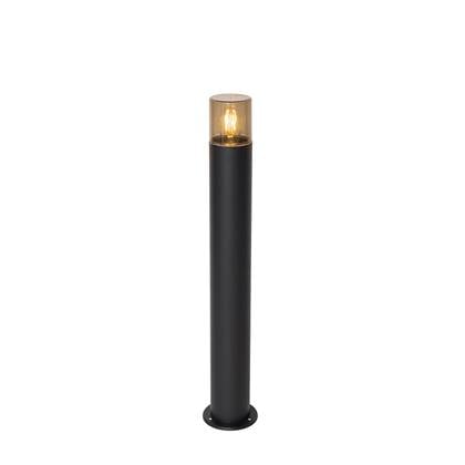 QAZQA odense - Moderne Staande Buitenlamp | Staande Lamp voor buiten - 1 lichts - H 70 cm - Grijs - Buitenverlichting