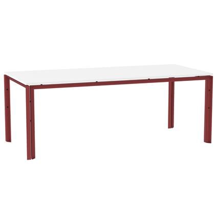 Functionals WT tafel 200x90 White|Rust