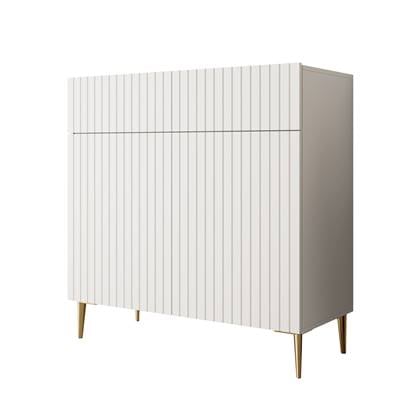 Meubella - Dressoir King - 100 cm - Wit