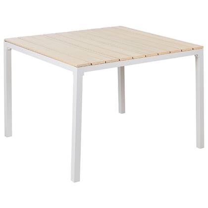 Beliani - PRATO - Tuintafel - Lichthout - 95 x 95 cm - Kunsthout Beige