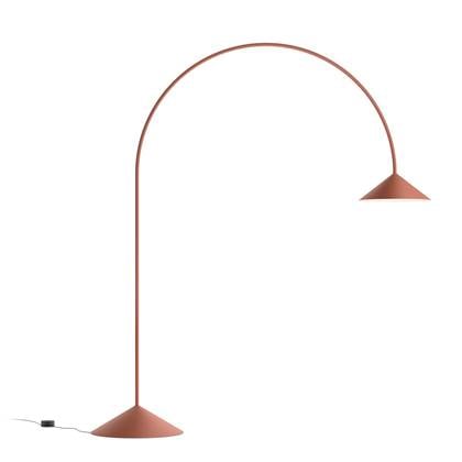 Vibia Out 4270 booglamp LED buiten Terra Red