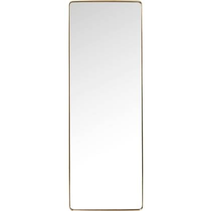 Kare Spiegel Curve MO Brass 200x70 cm