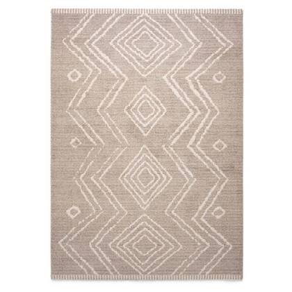 Boho&me Berber vloerkleed Beni Ouarain Bahij - licht - 160x230 cm Grijs