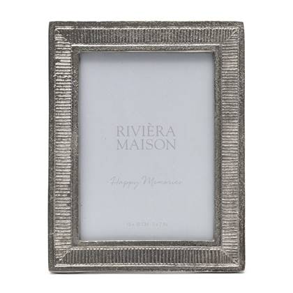 Riviera Maison Fotolijst Zilver RM Malaga Aluminium, Glas