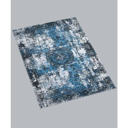 Joy de Vivre Vintage vloerkleed - Nostalgia No.1 - - 140x200 cm Blauw