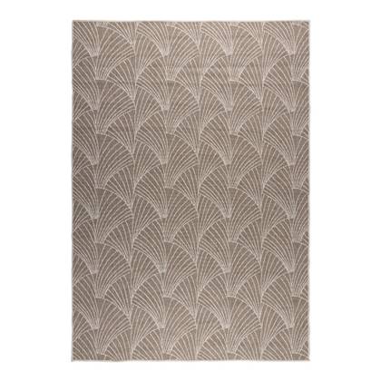 Interieur05 Buitenkleed Deco bruin|grijs dubbelzijdig - 200x290 cm