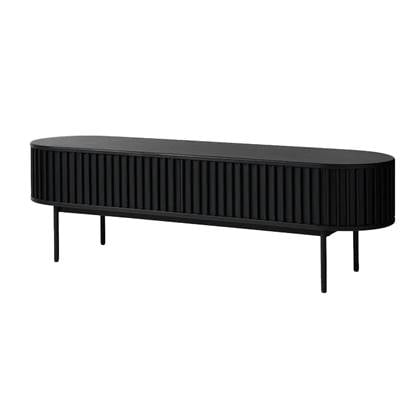 Olivine Redmer houten tv meubel zwart eiken 160 x 45 cm