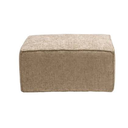 Bronx71 Hocker Memphis stof chenille taupe